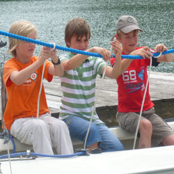 Kindersegelkurs am Schliersee